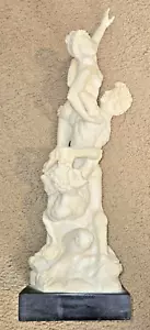Vintage 19" A.Santini "Rape of The Sabine Woman" Sculpture Made in Italy - Picture 1 of 9