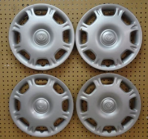 4 MAZDA 323 PROTEGE 56530 13" 8 Spoke Silver Hubcap Wheel Cover 1995 1996 1997 - Picture 1 of 17