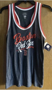 Camiseta sin mangas Majestic para mujer Boston Red Sox béisbol pequeña - Imagen 1 de 6