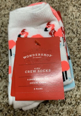 Calcetines para niña Wondershop. 3 pares. Talla: S (Talla de zapato: 5,5-8,5). Foto 1 de 4