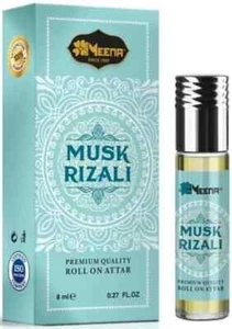 Meena Musk Rizali Roll On Perfume (8 ML) Long Lasting Fragrances Attar - Picture 1 of 3