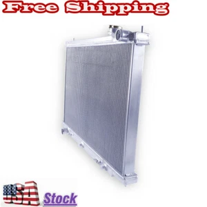 2Row Aluminum Radiator For Infiniti G35 G 35 3.5L 2003 2004 2005 2006 2007 AT/MT - Picture 1 of 8