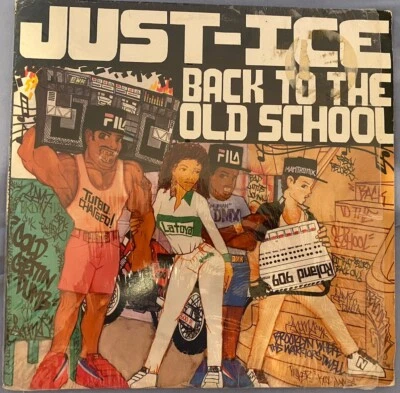 Just Ice & Mantronix - Back To The Old School Vinyl LP - Bild 1 von 4