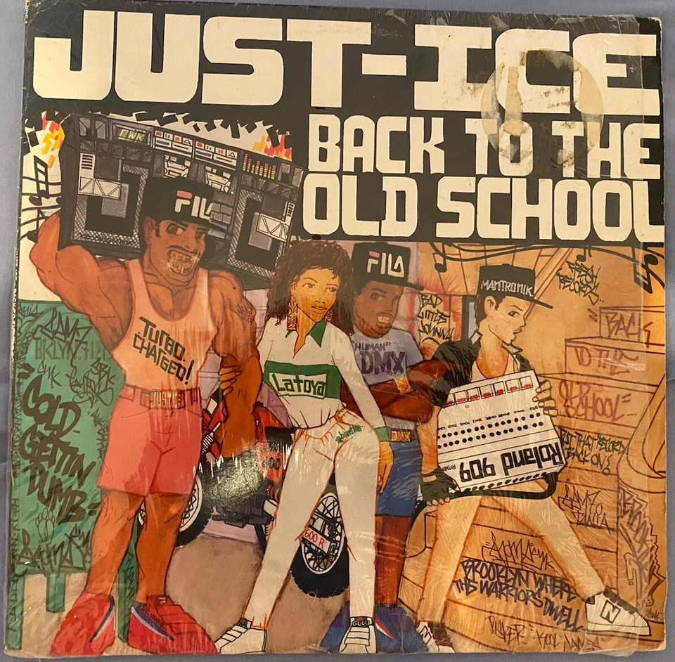 Just Ice & Mantronix - Back To The Old School Vinyl LP - Bild 1 von 4