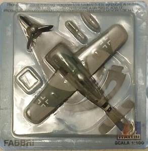 FOCKE WULF FW 190A 190 A DIE CAST METAL 1/100 ITALERI/FABBRI - BLISTER SIGILLATO - Picture 1 of 1