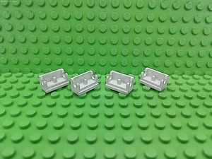 Lego 4 Luz Gris Azulado Base de azulejos 1x2 placas de bisagra NUEVO - Imagen 1 de 1