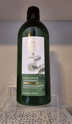 Bath & Body Works EUCALYPTUS SPEARMINT Moisturizing Shampoo Vit E B5 Aloe NEW - Image 1 of 2