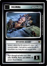 Star Trek CCG The Borg Replicator Accident 5R