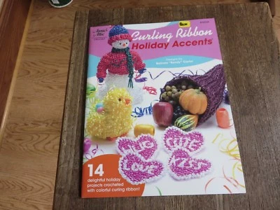 Annie's Attic Curling Ribbon Holiday Accents Magazine;Crochet & More   (lr) - Image 1 of 2