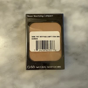 NEW Shiseido Sheer Mattifying Compact SPF 21 Refill O60 o 60 Natural Deep Ochre - Picture 1 of 4