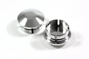 Abdeckung Cover Stoßdämpfer-Verschraubung - Suzuki VS 1400 Intruder - poliert - Afbeelding 1 van 2