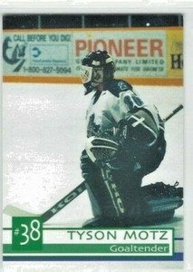 1998-99 Swift Current Broncos (WHL) Tyson Motz (goalie)