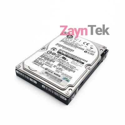 HP 146GB 6G SAS 15K 2.5in DP ENT SC HDD (652605-B21) - Image 1 of 2