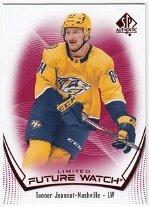 2021-22 Upper Deck SP Authentic Future Watch Limited Red TANNER JEANNOT #198 RC - Picture 1 of 1