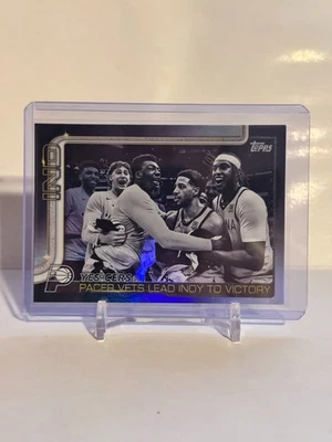 2025-26 Topps Flagship - Indiana Pacers "Yes'cers" #280 - Blackout - Image 1 of 2