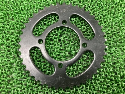 Roda dentada traseira genuína Yamaha RD60/RD80, 39T, sem dobra, item raro, estoque baixo, ... - Imagem 1 de 4