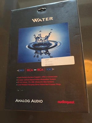 Audioquest Water RCA Interconnects 2 Meter - Image 1 of 4