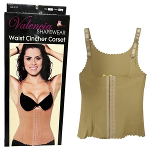 Taillenmieder Korsett Shapewear für Damen Bauch Kontrolle Body Shaper Beige Small - Bild 1 von 1