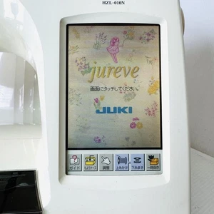 Juki Jureve HZL-010N Computer Sewing Machine Japan Made Works Tested Used Japan - Picture 1 of 8
