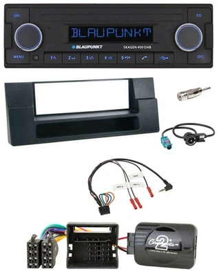 Blaupunkt DAB USB Bluetooth Lenkrad Autoradio für BMW 5er 01-04 E39 Aktivsystem - Bild 1 von 4