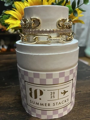 Bomb Party Summer Stacks 2025 - ST37975 "Don't Make Me Blush" On Gold Plating - Image 1 of 4