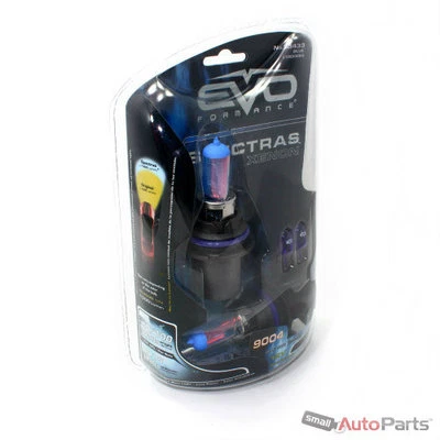 2 Xenon Blue 9004 Car-Truck Headlight Bulbs 10000K +2 Free Ultra-White T10 Bulbs - Image 1 of 4