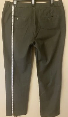 Pantalón pantalón mujer New Directions talla 12 verde pierna recta Foto 1 de 4