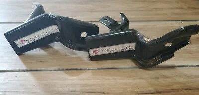 NOS Nissan Maxima Stanza Rear Left and Right Seat Brackets 1986 1987 1988 1989 - Image 1 of 4