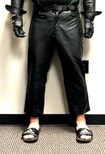 Genuine Harley Davidson Leather Pants/Shorts CA-03402 Size 36 - Picture 1 of 10