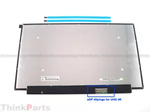 New/Orig For Lenovo Laptop 15.6" UHD 4K Lcd Screen eDP 40Pings Matte 5D11C22964 - Picture 1 of 4