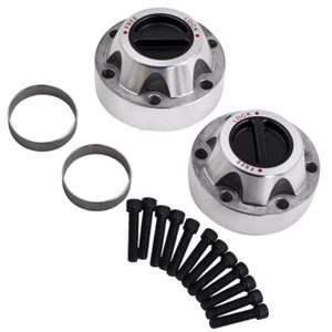 Locking Hubs Manual Free Wheel Hubs Fit Nissan GU Patrol 1989-1998 - Picture 1 of 10