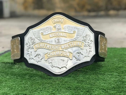 NWA National Heavyweight Championship Belt adult zinc plates 4mm Cover