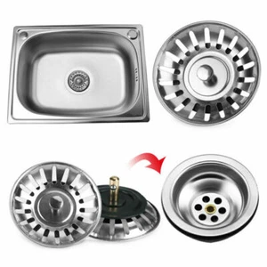 Replacement Strainer Drain Waste Kitchen Basin Plugs Fits for Franke Sinks 80mm - Picture 1 of 7