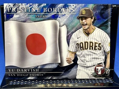2022 Topps Pristine YU DARVISH San Diego Padres Japan Pristine Borders PB-20 - Image 1 of 2