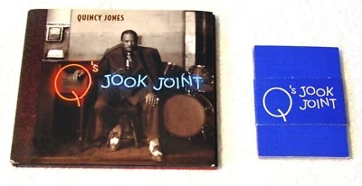 Quincy Jones Q's Jook Joint CD Qwest 45875 Digipak 1995 w/ 12 Promo Cards - Image 1 of 4