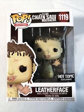 Funko POP! Texas Chainsaw Massacre Leatherface #1119 Hot Topic Exclusive w/Prote