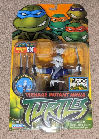 2004 Playmates Teenage Mutant Ninja Turtles Usagi Yojimbo Action Figure Carded Cover