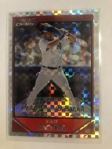 2007 Bowman Chrome Xfractor #7 Melky Cabrera 222/250