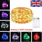 20-500 Led Solar/battery Powered String Lights Fairy Lamp Outdoor Garden Party