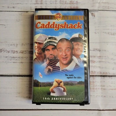 Caddyshack VHS 1999 19th Anniversary Special Edition Tested Working - Image 1 of 4
