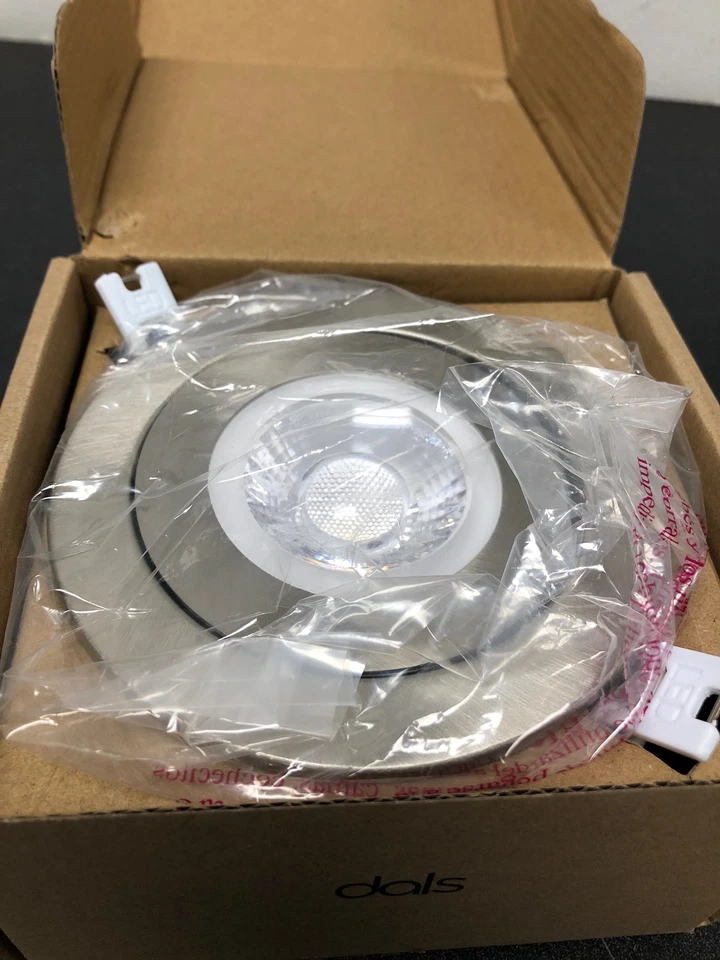 Accesorio empotrado LED pivote de iluminación DALS - níquel satinado Foto 1 de 2