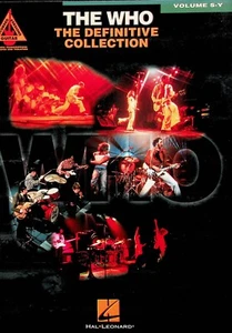 The Who Volume S - Y The Definitive Collection Guitar Tab Music Songbook Vocal - Picture 1 of 6