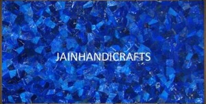 4'x2' Marble Table Top dining Center Inlay Blue Lapis carved Mosaic Home Decor - Picture 1 of 4