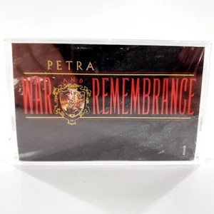 Petra War And Remembrance Cassette Tape #1 1990 Christian Rock Brand New Sealed - Picture 1 of 7