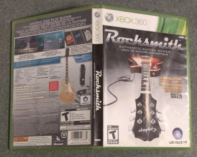 Rocksmith (Microsoft Xbox 360, 2011) CIB Complete In Box With Manual Tested  - Image 1 of 3