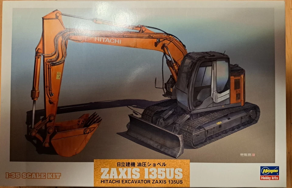 Hasegawa 66103 1:35 Hitachi Zaxis 135US - Immagine 1 di 1