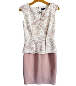 Kate & Lily Dress Size 4 Blush Pink Multi Women Dress - Picture 1 of 12