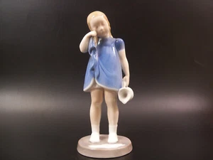 B & G Bing & Grondahl Copenhagen Denmark Girl Spilt Milk # 2246 Figurine - Picture 1 of 15