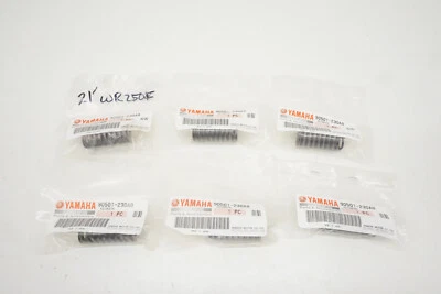 Juego de resortes de embrague WR250F YZ250FX paquete de 6 espinas OEM Yamaha WR250 YZ 2020-2021 EA Foto 1 de 4