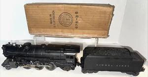 LIONEL POSTWAR 675 STEAM LOCOMOTIVE W/OB & 6466W WHISTLING TENDER-RUNS GREAT - Picture 1 of 11